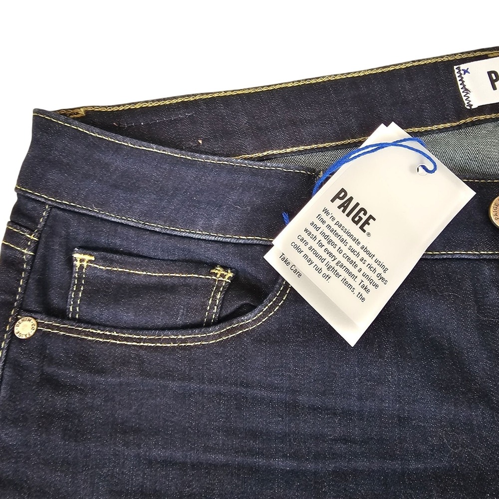 Womens 31 Dark Washed Denim Jean Hot Pants Mom Summer Casual Above Knee Shorts - Picture 4 of 9